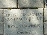 Artistic Masonry Engraved Brick